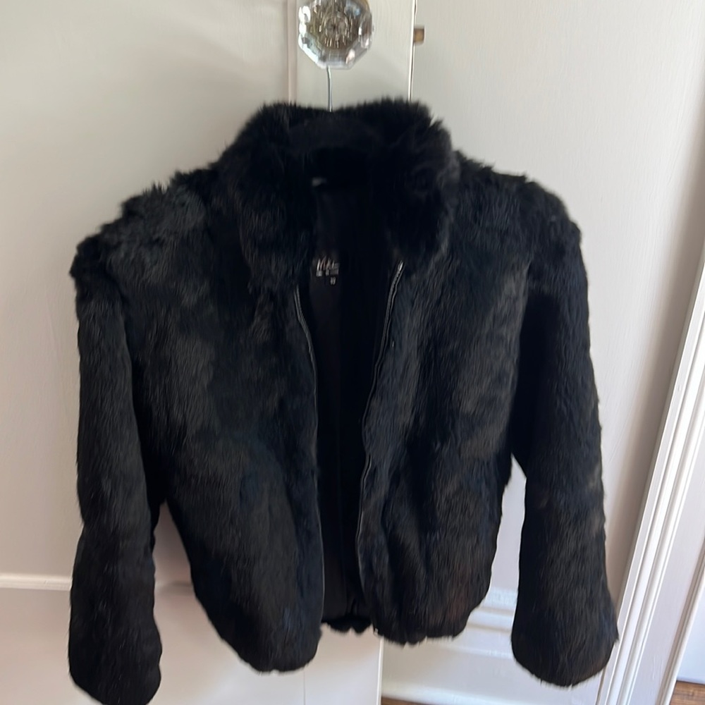 Rabbit fur jacket
